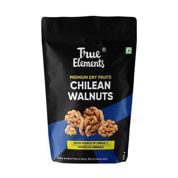 True Elements Chilean Walnuts 200 gm